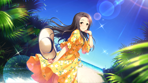 THE iDOLM@STER Cinderella Girls： Starlight Stage 190719 常驻 CO 想いは深く、歌声は遠く 瀬名詩織 [SSR]
